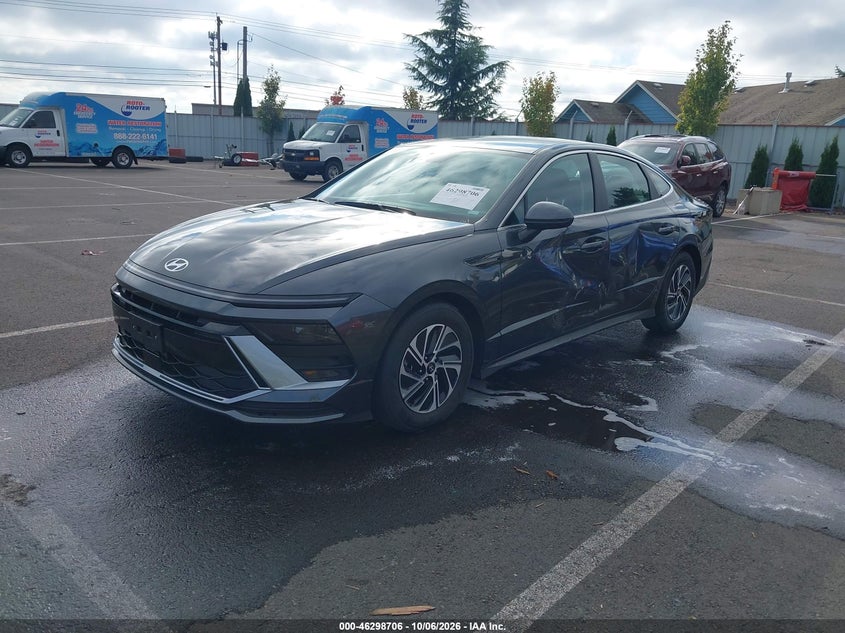 Vin: kmhl24jj4ta157563, lot: 46798869, hyundai sonata hybrid blue 20262