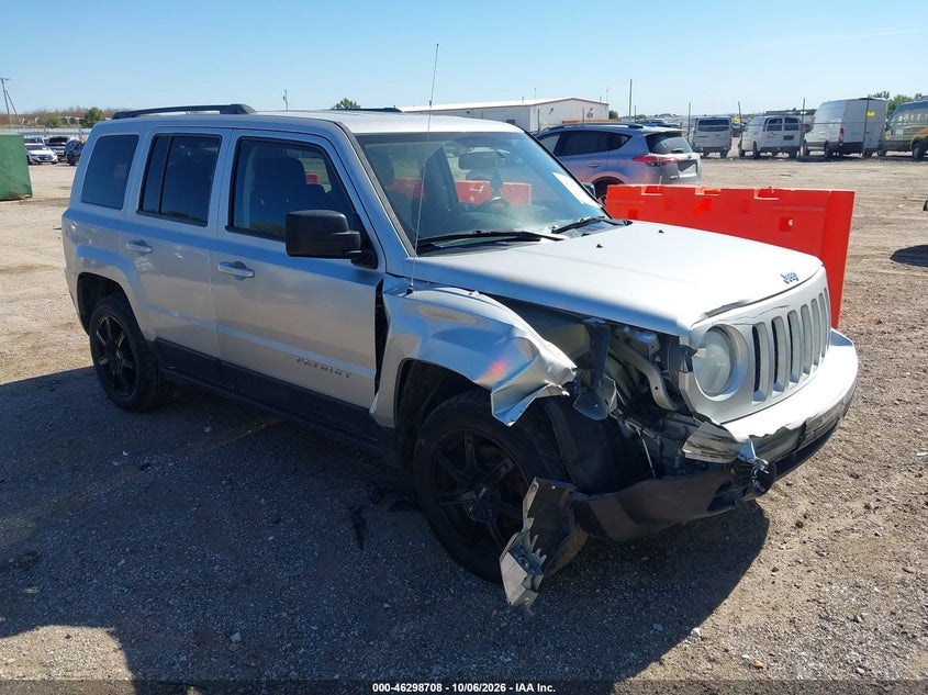 Vin: 1c4njrfb1dd263757, lot: 46798872, jeep patriot latitude 20131