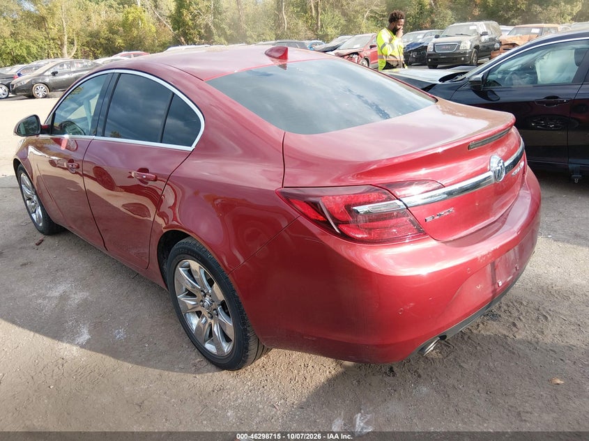 Vin: 2g4gn5ex6f9183465, lot: 46798878, buick regal turbo/e-assist premium i 20153