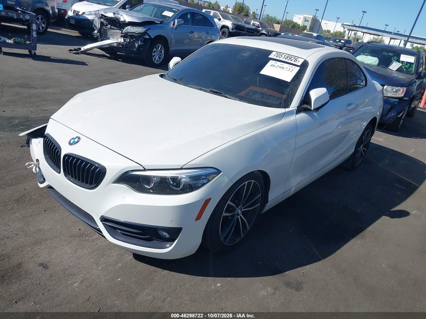 Vin: wba2j3c04l7e60597, lot: 46798885, bmw 230i xdrive 20202