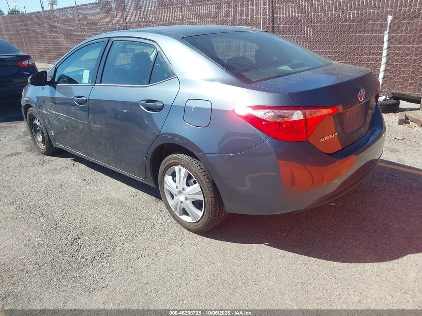 Vin: 2t1burhe9hc856206, lot: 46798891, toyota corolla le 20173