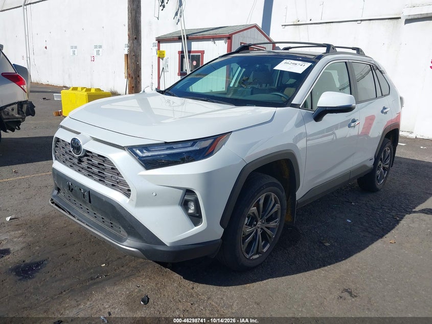 Vin: 4t3d6rfv4su189645, lot: 46798904, toyota rav4 hybrid limited 20252