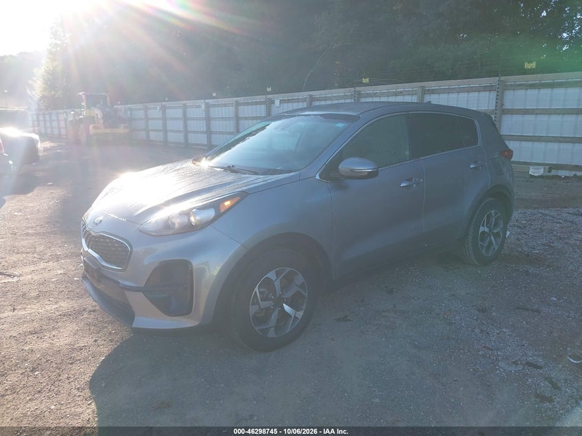 Vin: kndpm3ac0l7706250, lot: 46798908, kia sportage lx 20202