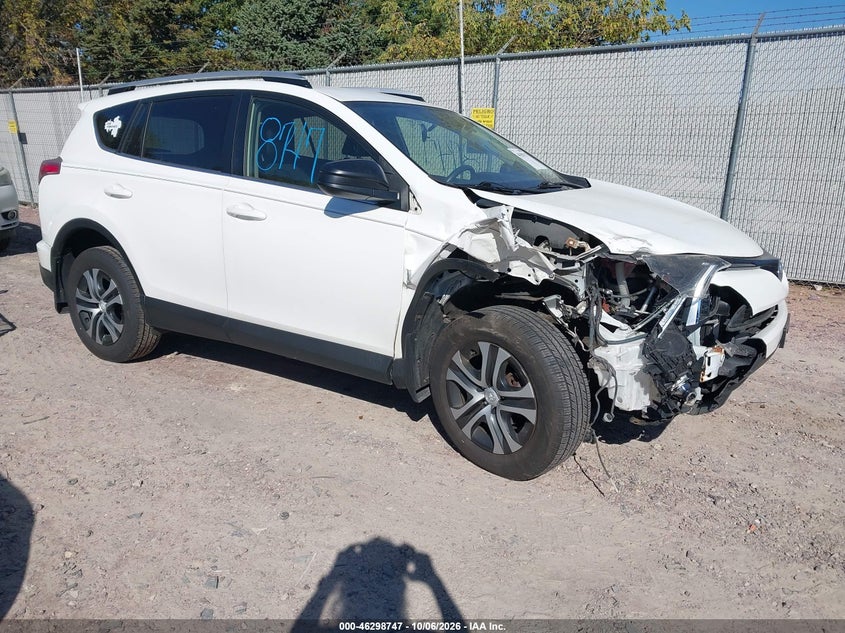 Vin: jtmbfrevxgj067225, lot: 46798910, toyota rav4 le 20161