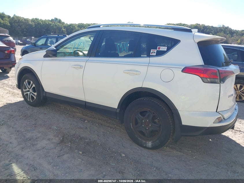 Vin: jtmbfrevxgj067225, lot: 46798910, toyota rav4 le 20163