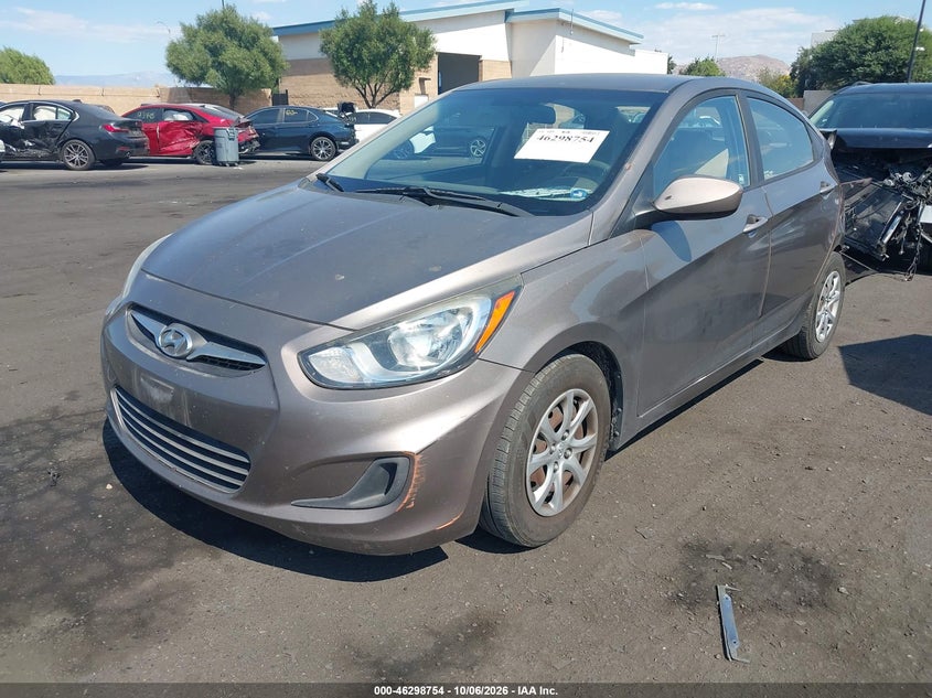 Vin: kmhct4ae0eu715748, lot: 46798917, hyundai accent gls 20142