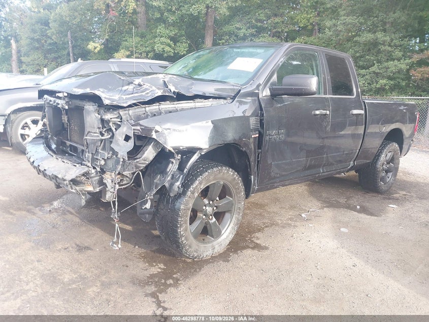 Vin: 1c6rr7ft4js270644, lot: 46798941, ram 1500 st 20182