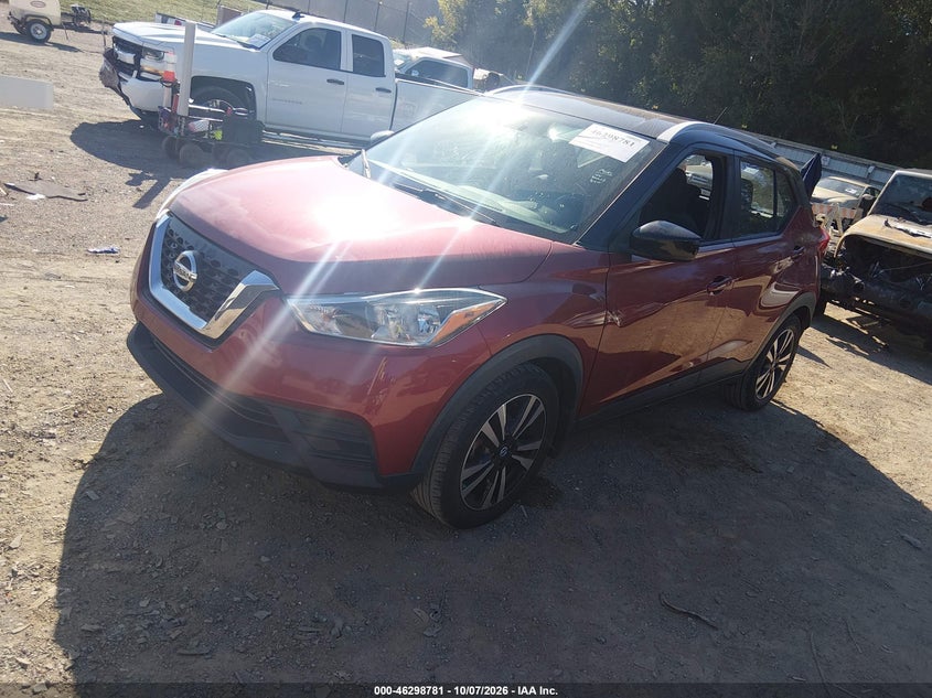 Vin: 3n1cp5cuxkl496647, lot: 46798944, nissan kicks sv 20192