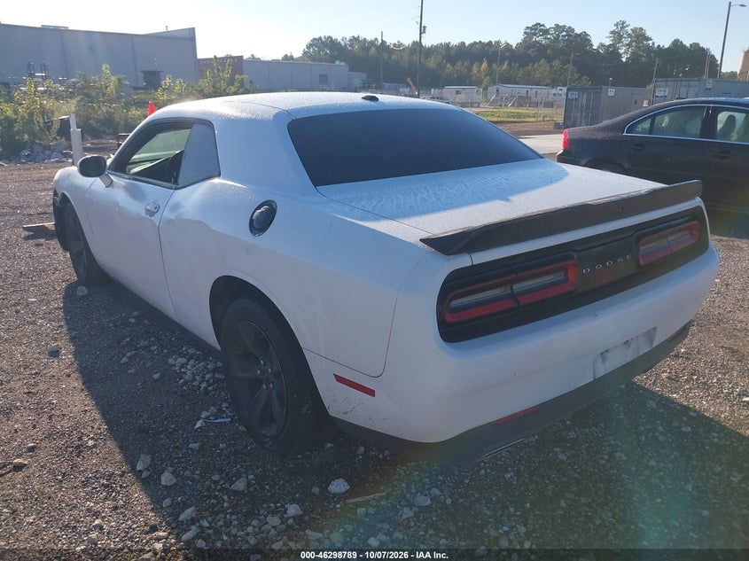 Vin: 2c3cdzag3lh231495, lot: 46798952, dodge challenger sxt 20203