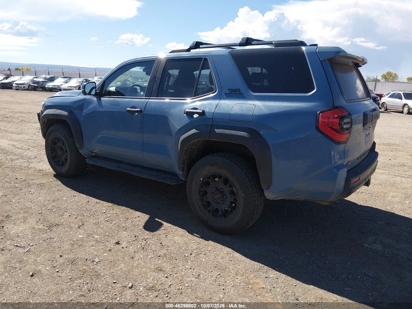 Vin: jteva5br0t5108729, lot: 46798965, toyota 4runner trd off road premium 20263