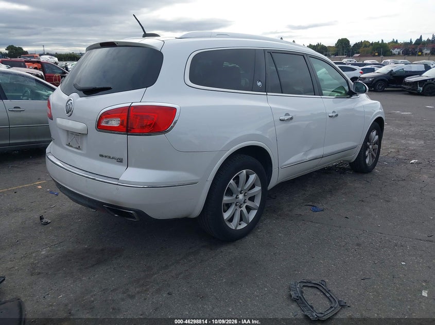 Vin: 5gakvckd8gj339770, lot: 46798977, buick enclave premium 20164