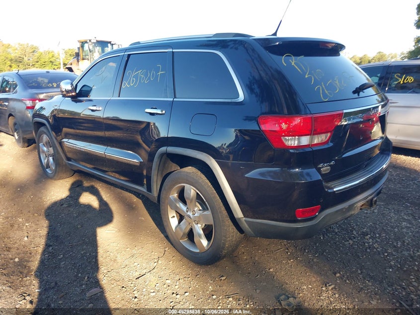 Vin: 1j4rr6gg3bc510129, lot: 46799001, jeep grand cherokee overland 20113