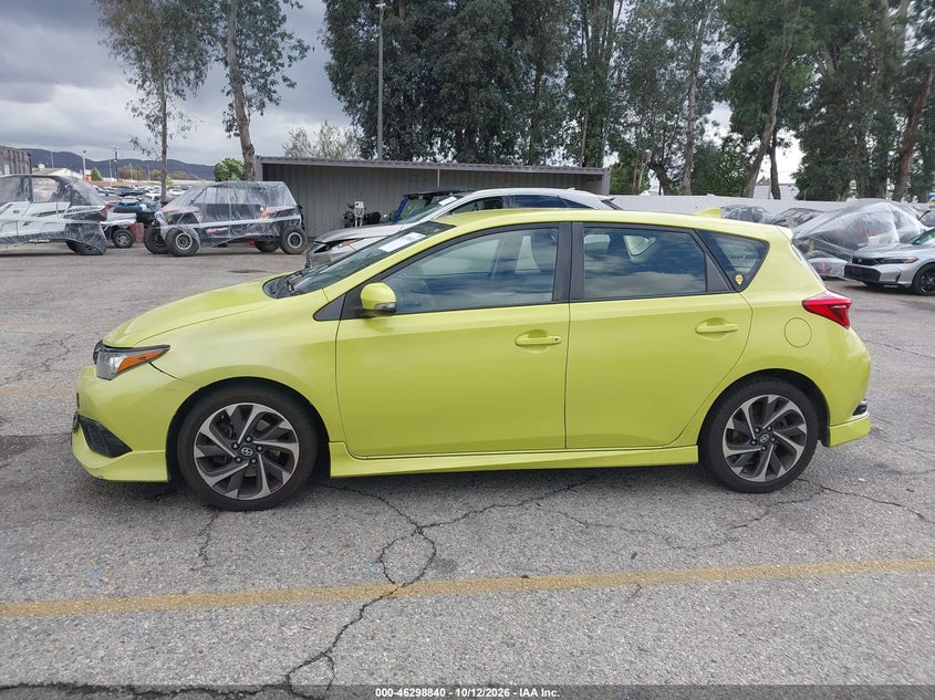 SCION IM 2016 VIN JTNKARJE5GJ515015