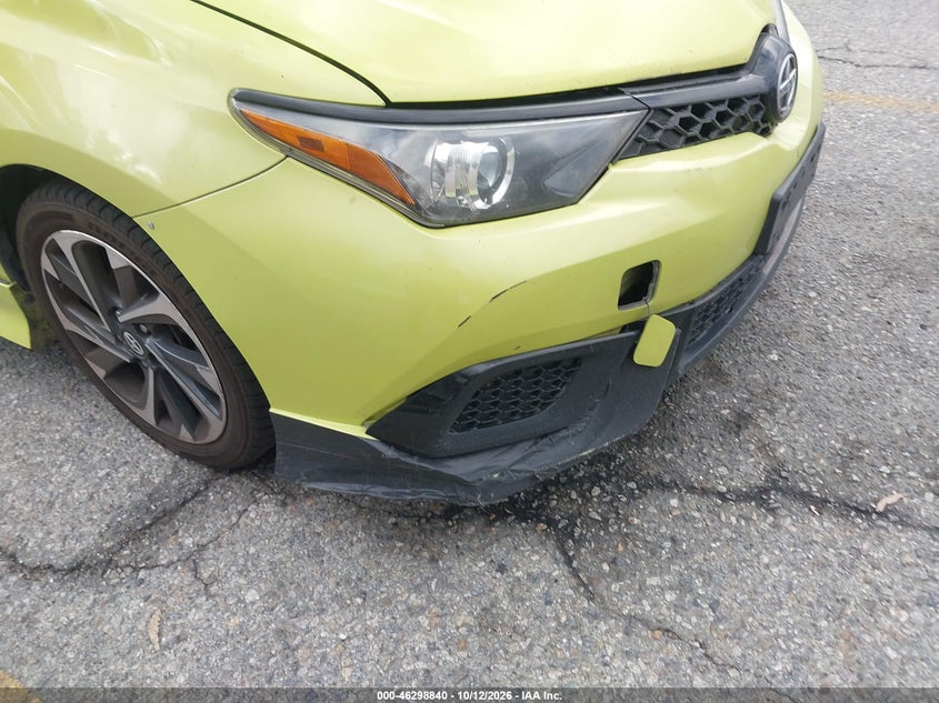 SCION IM 2016 VIN JTNKARJE5GJ515015