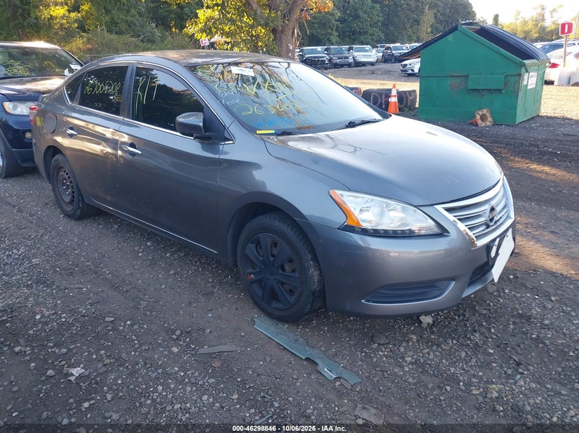 Vin: 3n1ab7ap0fy329334, lot: 46799009, nissan sentra sv 20151