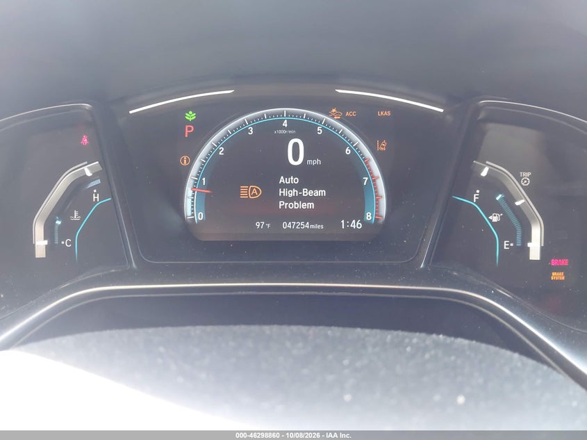 HONDA CIVIC 2019 VIN SHHFK7H63KU419369