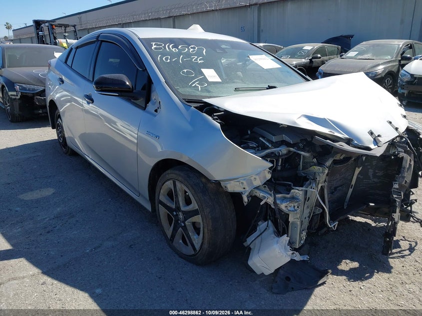 Vin: jtdkamfu9m3150801, lot: 46799025, toyota prius le 20211