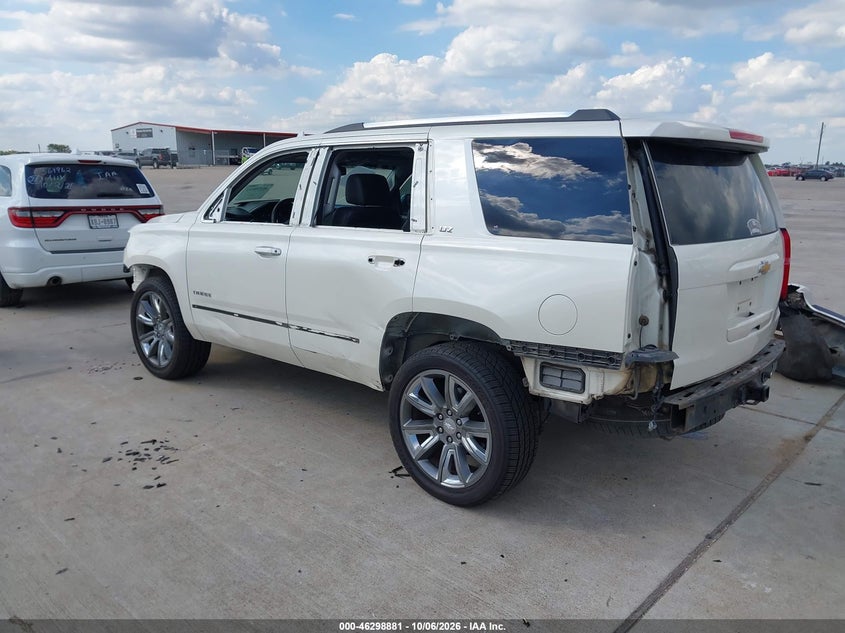 Vin: 1gnscckc1fr736191, lot: 46799044, chevrolet tahoe ltz 20153