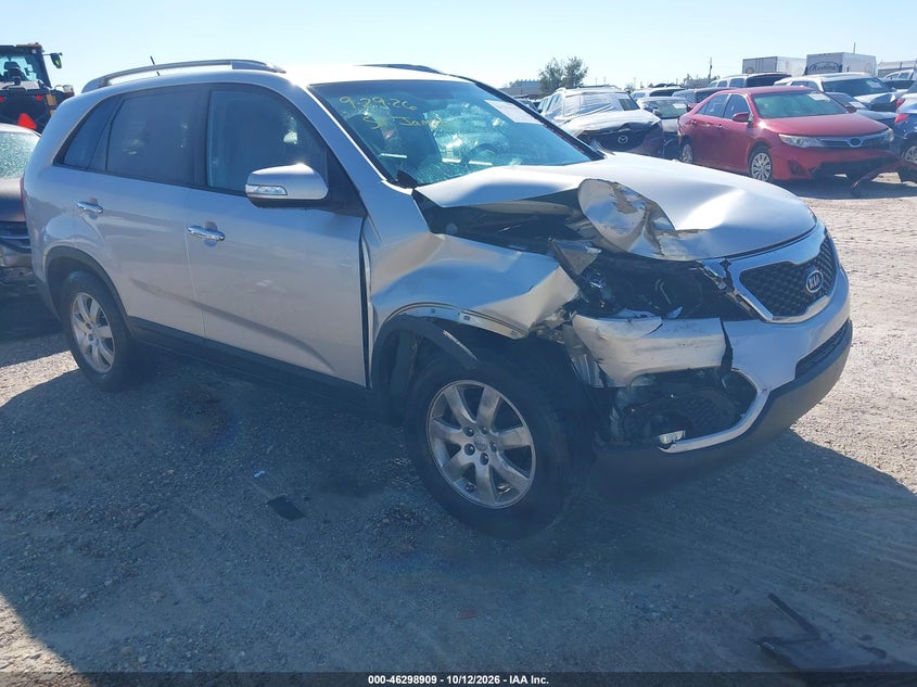 Vin: 5xykt4a66dg424731, lot: 46799072, kia sorento lx 2013 img_1