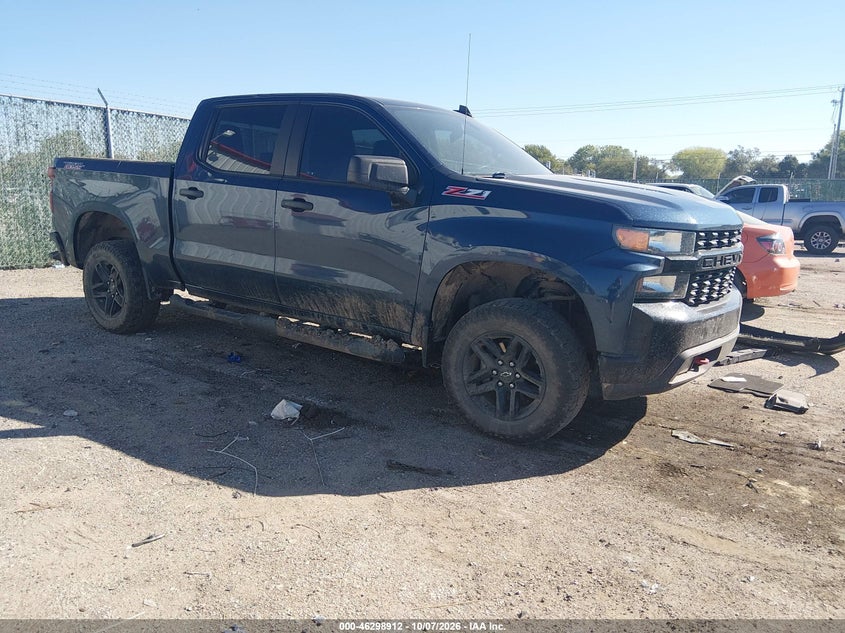 Vin: 1gcpycel5lz359999, lot: 46799075, chevrolet silverado 1500 4wd  short bed custom trail boss 20201