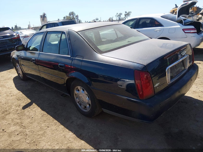CADILLAC DEVILLE 2002 VIN 1G6KD54YX2U136032