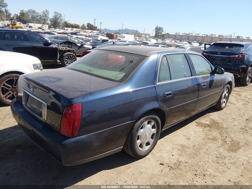 CADILLAC DEVILLE 2002 VIN 1G6KD54YX2U136032