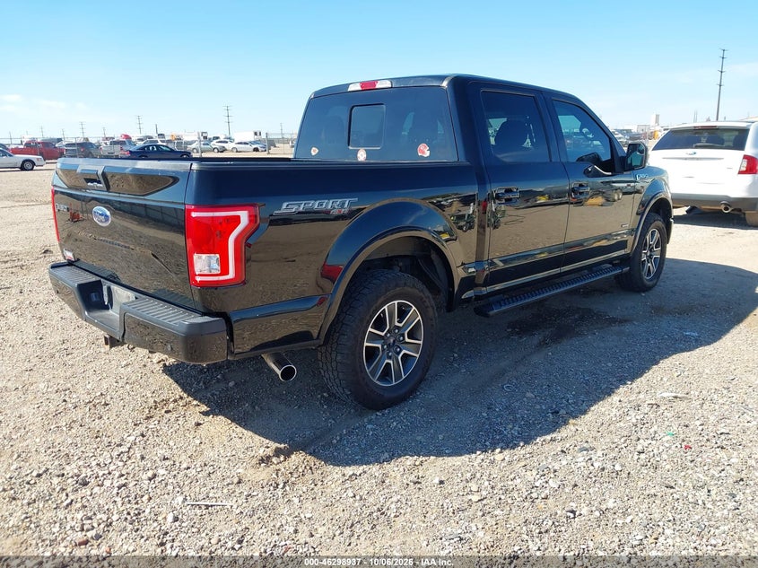 Vin: 1ftew1epxgke65383, lot: 46799100, ford f-150 xlt 20164