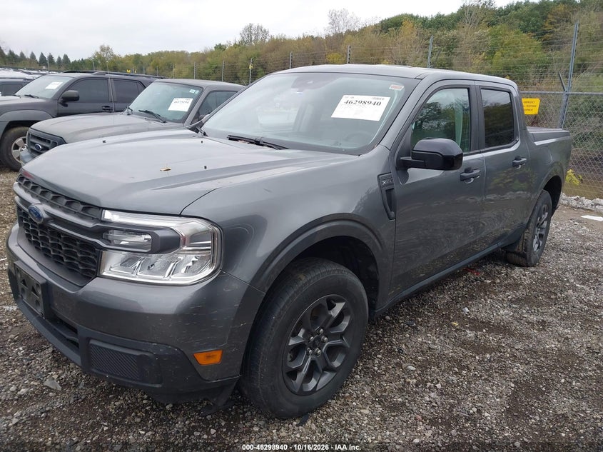 2024 Ford Maverick Xlt, Rear, IAAI, VIN 3FTTW8H32RRA49884 — photo 2