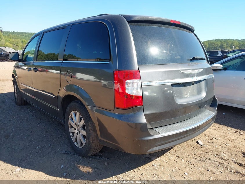 Vin: 2c4rc1bg5fr618671, lot: 46799107, chrysler town & country touring 20153