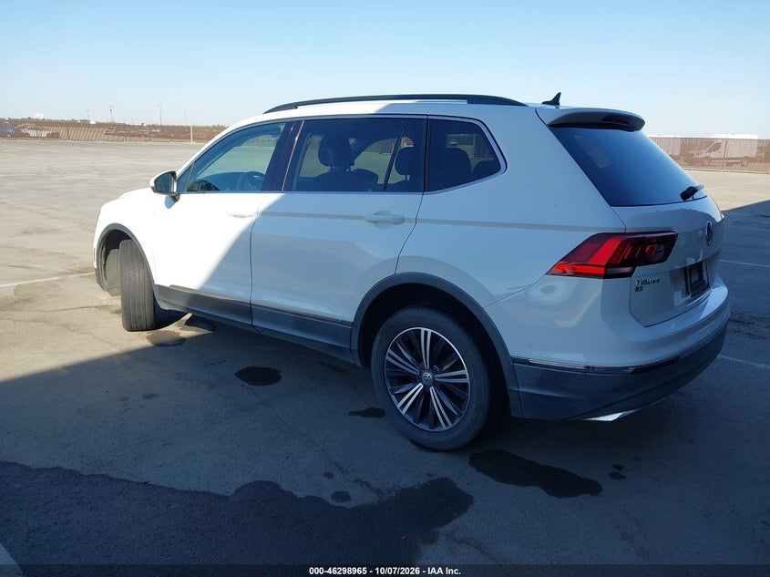 Vin: 3vv3b7ax4jm035281, lot: 46799128, volkswagen tiguan 2.0t se/2.0t sel 20183