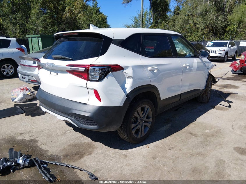 Vin: kndepcaa3p7386845, lot: 46799131, kia seltos lx 20234