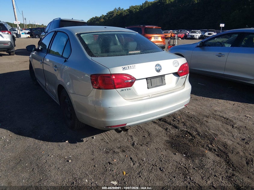 Vin: 3vwdp7aj8cm023831, lot: 46799154, volkswagen jetta 2.5l se 20123