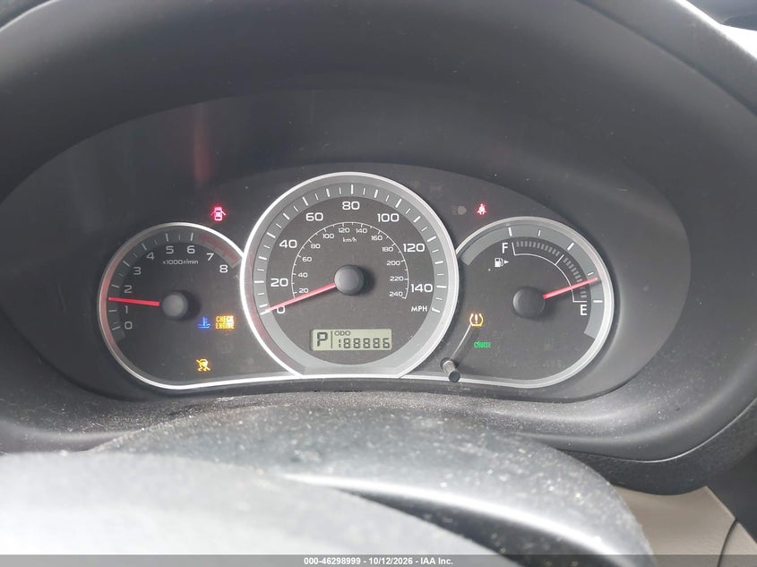SUBARU IMPREZA 2011 VIN JF1GH6B60BH818057