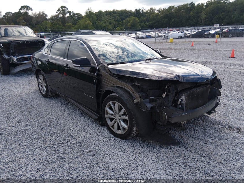 Vin: 2g1105s33h9141809, lot: 46799165, chevrolet impala 1lt 20171