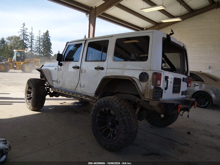 Vin: 1c4bjwfg8dl527205, lot: 46799169, jeep wrangler unlimited rubicon 20133