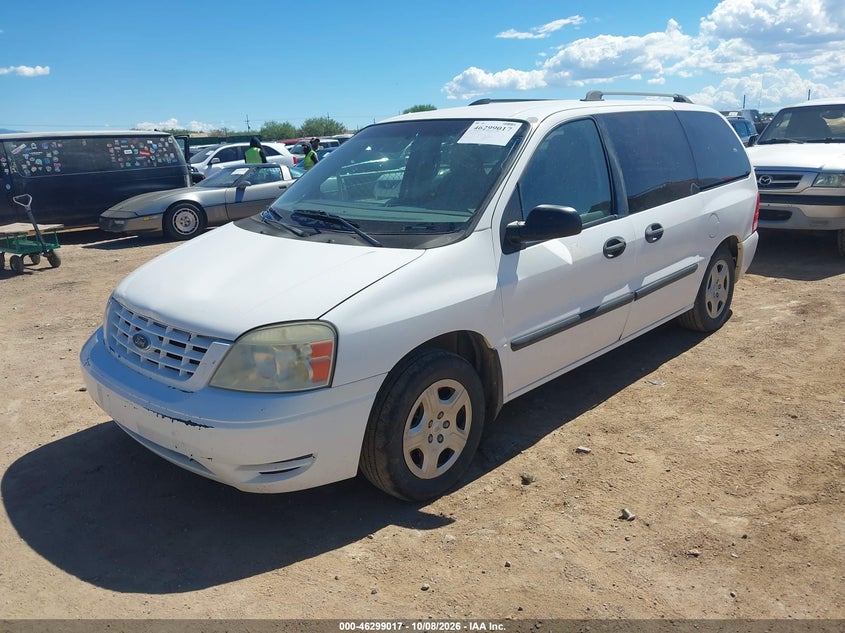 FORD FREESTAR 2006 VIN 2FMZA51656BA55017