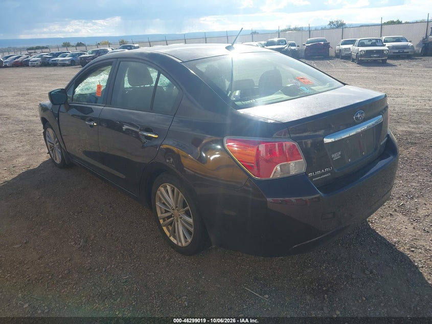 Vin: jf1gjah67ch018873, lot: 46799182, subaru impreza 2.0i limited 20123