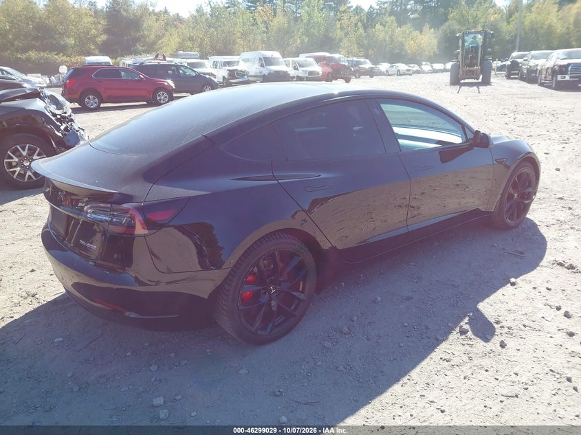 Vin: 5yj3e1ec1nf154913, lot: 46799192, tesla model 3 performance dual motor all-wheel drive 20224