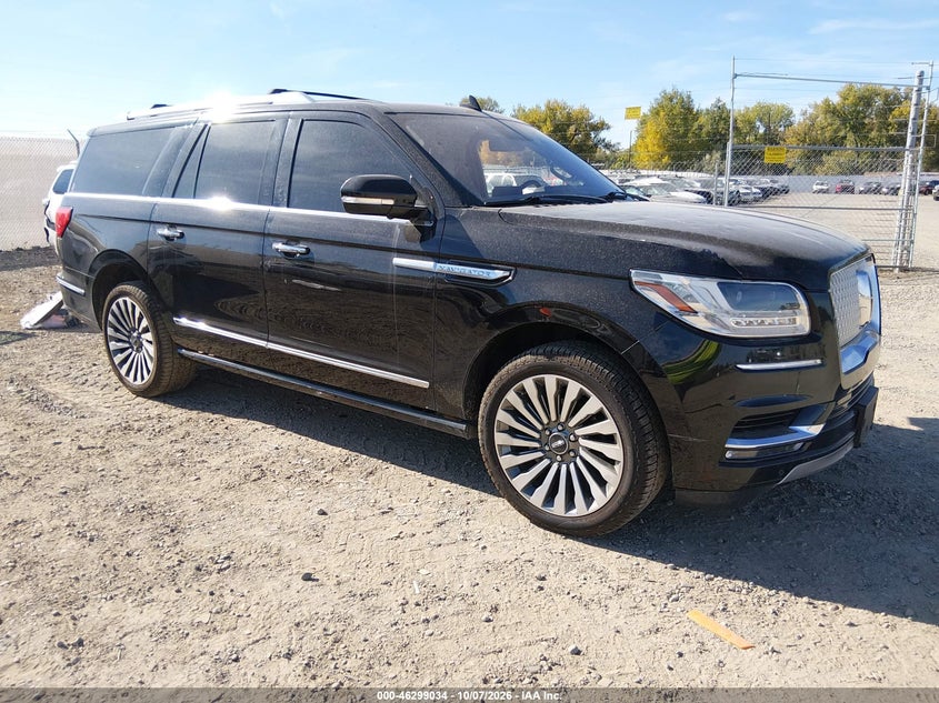 Vin: 5lmjj3lt2kel17267, lot: 46799197, lincoln navigator l reserve 20191