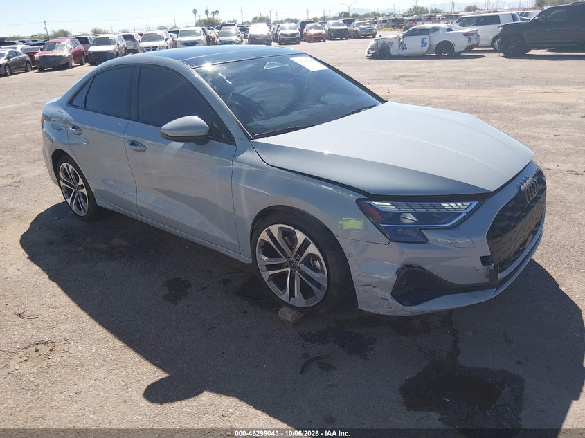 Vin: waugudgy0ta044520, lot: 46799207, audi a3 premium 40 tfsi quattro s tronic 20261