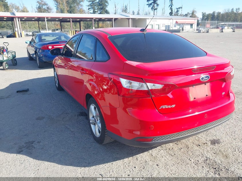 Vin: 1fadp3f24el238369, lot: 46799248, ford focus se 20143