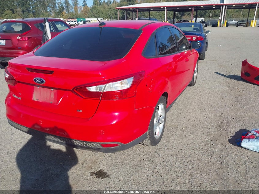 Vin: 1fadp3f24el238369, lot: 46799248, ford focus se 20144
