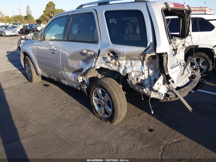Vin: 1fmcu0eg4ckc67556, lot: 46799257, ford escape limited 20123