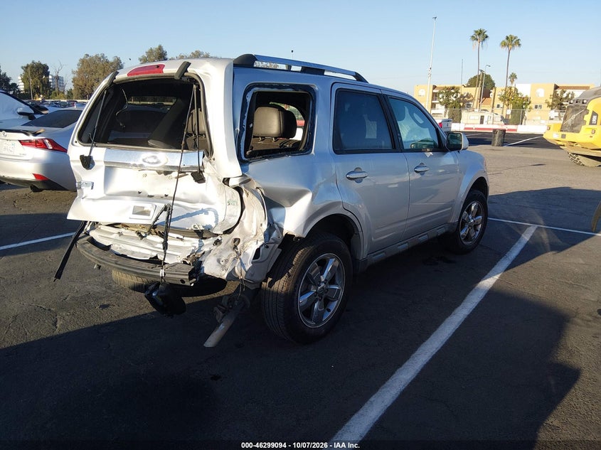 Vin: 1fmcu0eg4ckc67556, lot: 46799257, ford escape limited 20124