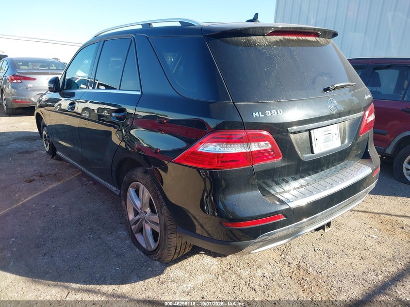 Vin: 4jgda5hb0da163955, lot: 46799281, mercedes-benz ml 350 4matic 20133