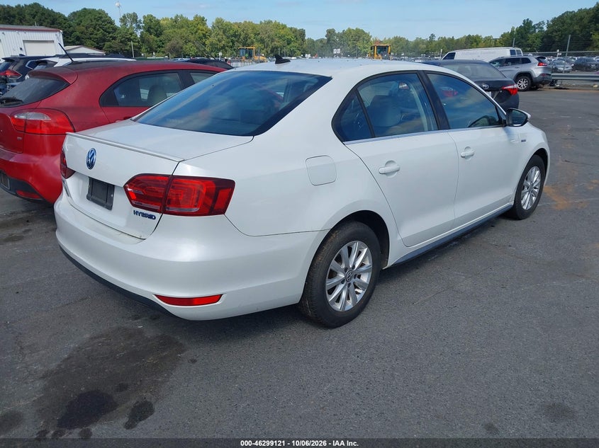 VOLKSWAGEN JETTA HYBRID 2013 VIN 3VW637AJ5DM284517