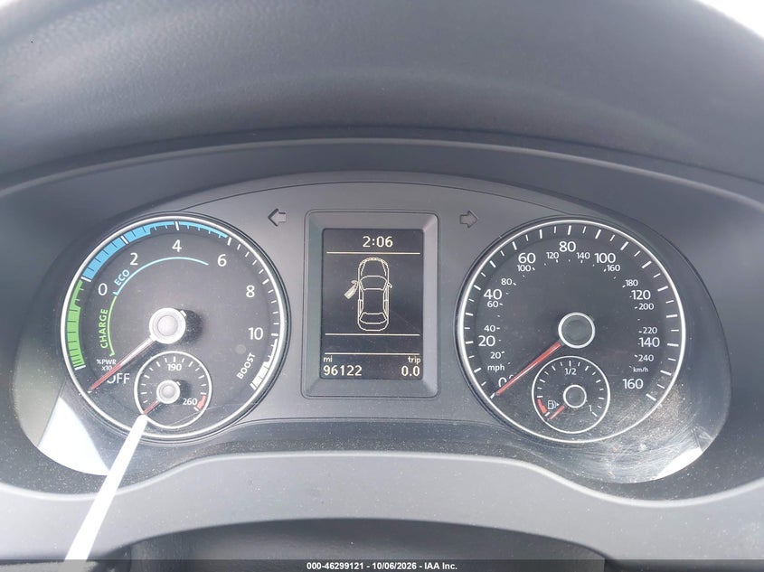 VOLKSWAGEN JETTA HYBRID 2013 VIN 3VW637AJ5DM284517