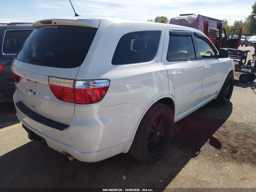 Vin: 1c4sdjct1dc661825, lot: 46799289, dodge durango r/t 20134