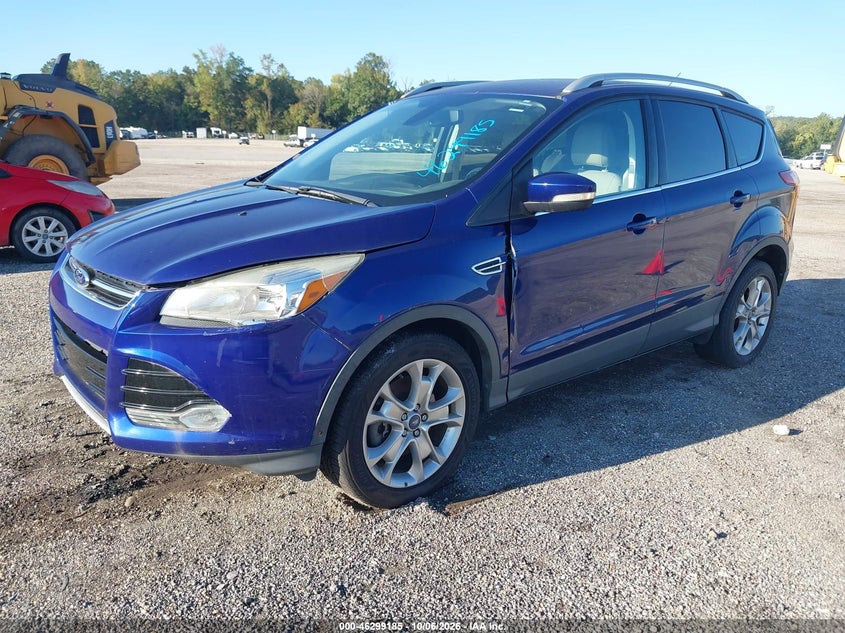 Vin: 1fmcu0j96eua54607, lot: 46799348, ford escape titanium 20142