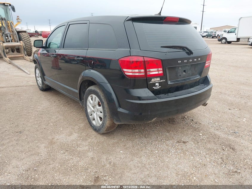 Vin: 3c4pdcab0ft700181, lot: 46799360, dodge journey american value pkg 20153